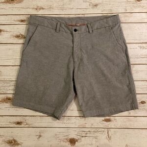 Lululemon Men’s Heather Gray Shorts Size 40